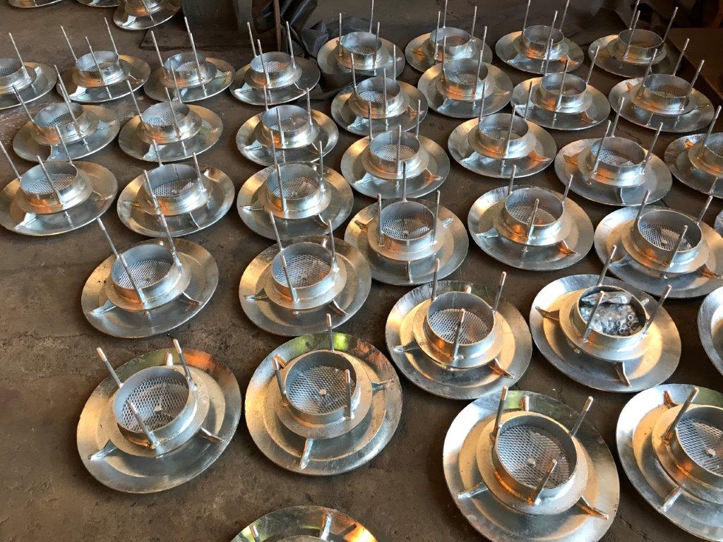AIR VENTS fabricated by CSP