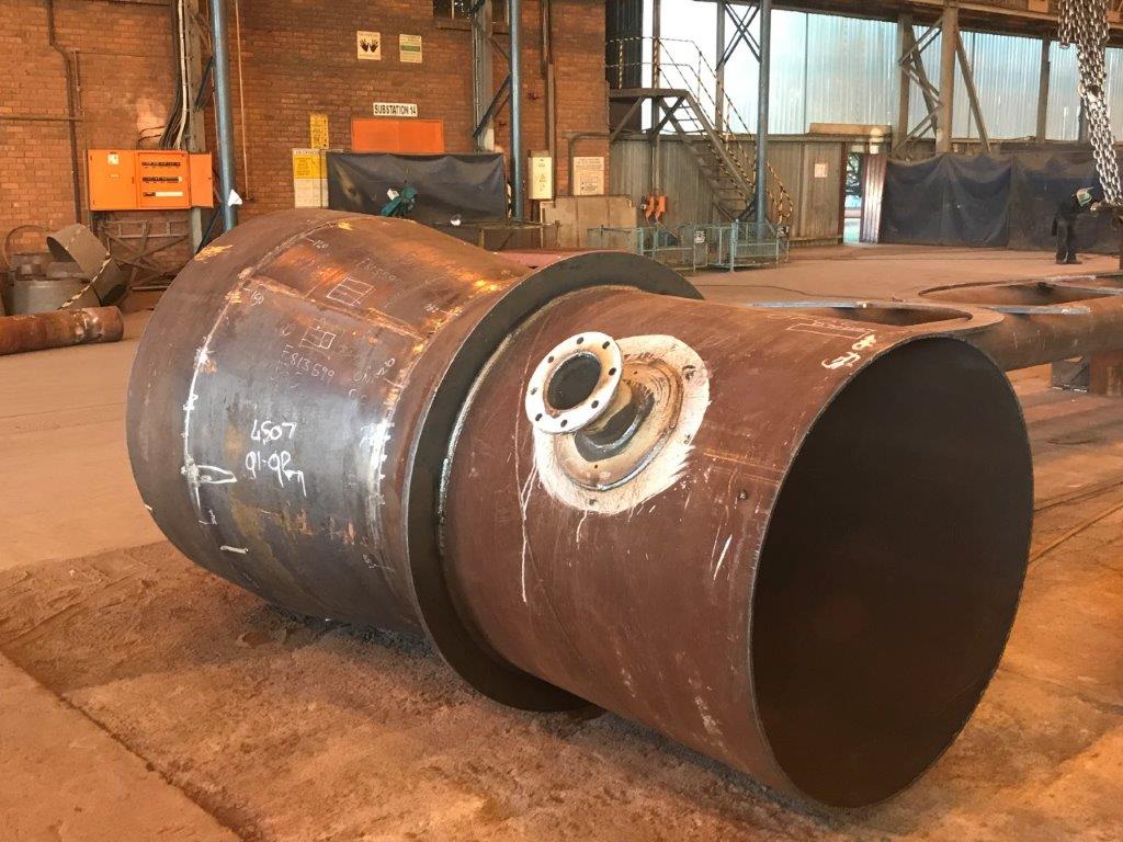 BY PASS REDUCING PIPE fabricated by CSP