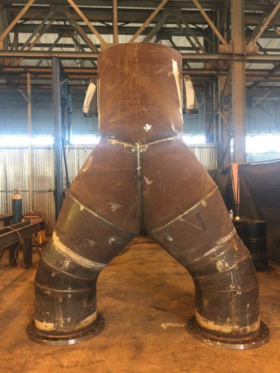 REDUCING Y-PIECE fabricated by CSP