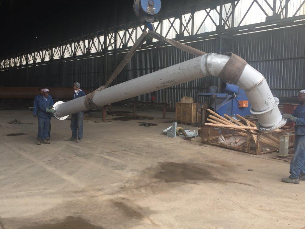 STAINLESS PUDDLE BEND fabricated by CSP