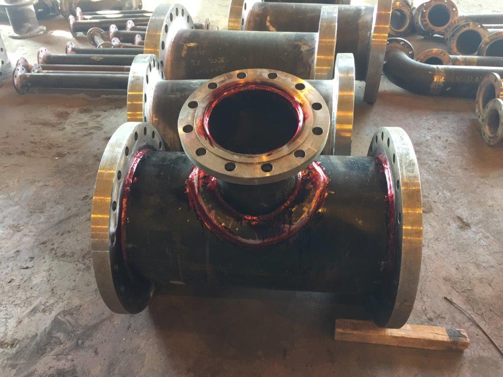 TEE WITH COMP PAD fabricated by CSP